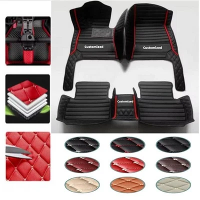For Chevrolet All Models Car Floor Mats Luxury Custom Cargo Liners Mats - Image 1 of 4