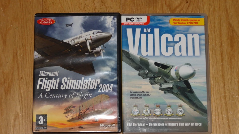 Microsoft Flight Simulator bundle for PC - base disc and Avro Vulcan - Image 1 of 1