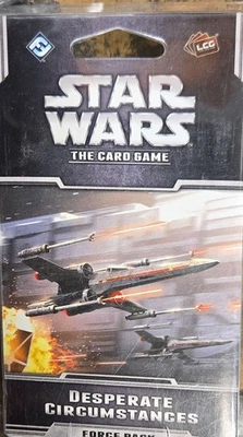 FFG Star Wars: The Card Game - Desperate Circumstances Force Pack SEALED - Image 1 of 2