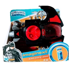 DC Imaginext DC SuperFriends AquaMan Black Manta - Brand New In Original Box - Picture 1 of 6