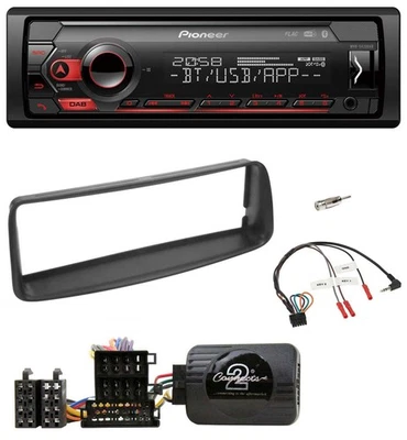 Pioneer Lenkrad USB DAB Bluetooth Autoradio für Peugeot 206 CC 1998-2002 - Bild 1 von 4