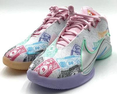 耐克 LEBRON XXII 'Currency' 男式粉色篮球鞋 全新带盒 — 第 1/4 张图片