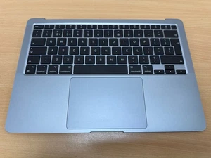 Apple MacBook Air 13" M1 A2337 3598 Reino Unido reposamanos trackpad batería completa gris A - Imagen 1 de 5