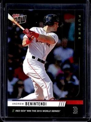 2019 Topps Now 未来世界系列赛获奖者 Andrew Benintendi 潜在奖 #12 — 第 1/2 张图片