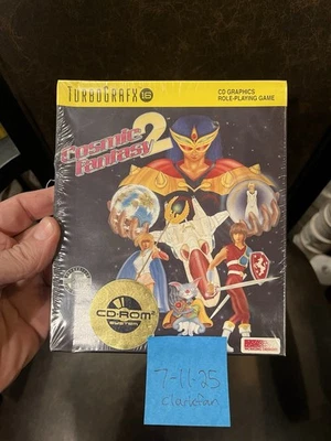 Cosmic Fantasy 2 TurboGrafx 16 Turbo Duo CD-Rom Working Designs RPG Game NEW  - Image 1 of 4