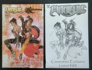 WITCHBLADE #64 Jay Company Keu Cha Museum & SketchEditions Limited 500 - En estado bastante bueno-casi nuevo - Imagen 1 de 9