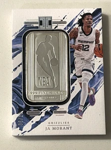 2020-21 Panini - Impeccable Basketball Silver Logoman # 15 Ja Morant 6/20 - Bild 1 von 2