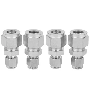 6-12 4-częściowe złącze zaciskowe proste podwójne tuleje adapter do koła surowego do❀ - Zdjęcie 1 z 11