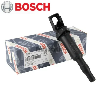 Paquete de 1 bobina de encendido actualizada para BMW con conector bota original Bosch 0221504470 Foto 1 de 4
