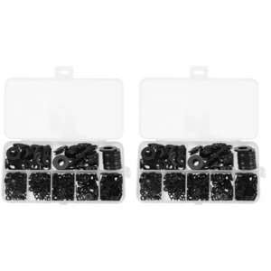 2 Pieces Waterproof Gasket Plastic Washer Assortment Flat Washers - Zdjęcie 1 z 12