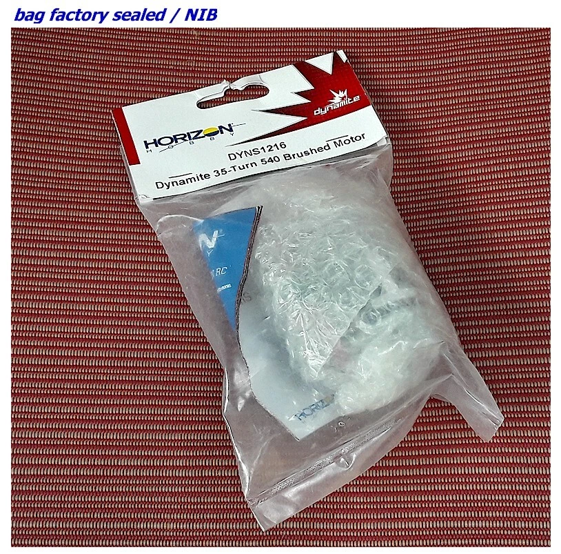 Dynamite DYNS1216 Dynamite 35 转 540 拉丝电机 — 第 1/1 张图片