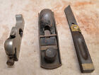2 Stanley plane No 92 & # 130 collectible vintage woodworking tool lot