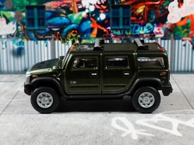 JOHNNY LIGHTNING / 2003 Hummer H2 (Metallic Green). - Изображение 1 из 4