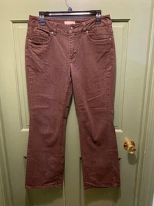 Coldwater Creek Womens Petite Sz 10P Brown Mid-Rise Bootcut Jeans Casual Stretch - Picture 1 of 10