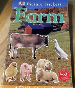 Farm DK Bilderaufkleber: Eine Welt voller Aufkleber Spaß (2003, Papier), NEU - Bild 1 von 3