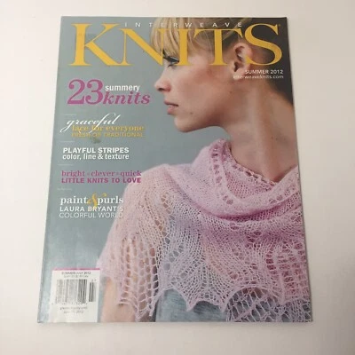 Interweave Knits Magazine Summer 2012 Lace Stripes Laura Bryant - Image 1 of 4