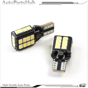2Pcs Bright White Canbus LED Bulb For Car Backup Reverse Light 912 921 T15 W16W - Foto 1 di 6