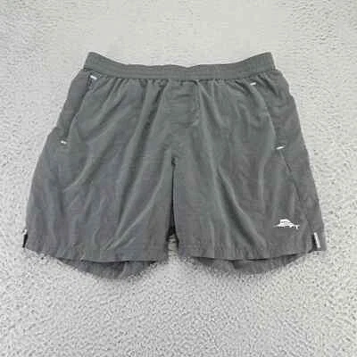 Tommy Bahama Pantalones Cortos Para Hombres 31 Gris Zona Isla Brezo Nadar Aire Libre Bolsillo con Cremallera Foto 1 de 4