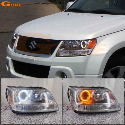 For Suzuki Grand Vitara JT 2006 - 2013 Ultra Bright Led Angel eyes Halo Rings - Image 1 of 4