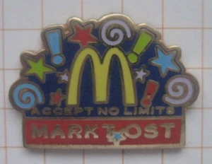 M / ACCEPT NO LIMITS MARKT OST / DEUTSCHAND .............. McDONALD`s-Pin (226e) - Bild 1 von 1