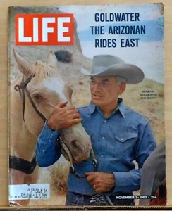Life Magazine - November 1, 1963 - Senator Goldwater photo cover - Betty Friedan - Picture 1 of 1