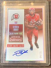 2016 Contenders Draft Picks College Playoff Ticket /15 Devontae Booker Auto