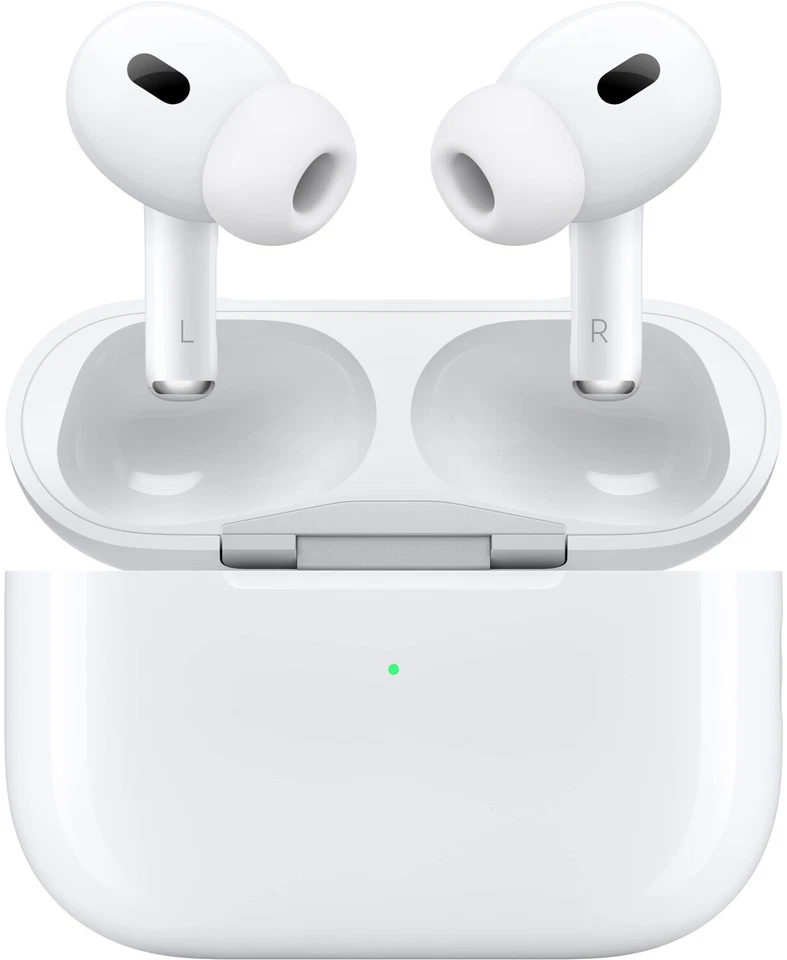 Apple AirPods Pro 2 mit Lightning MagSafe Case  Weiß - Sehr Gut - Bild 1 von 1