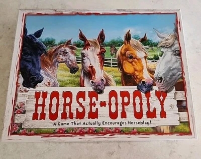 Horse-opoly Horse Monopoly Board Game Complete in Box Great Condition! Age 8 Up - Image 1 of 4