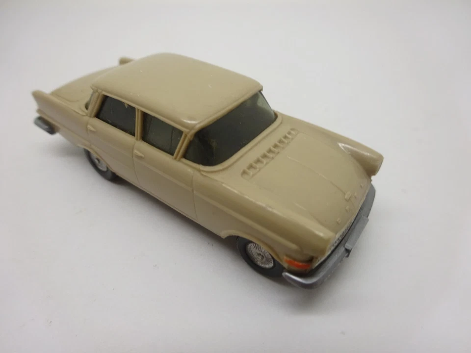 Wiking: Opel Kapitän, Marrone Bianco, Saure HB Nr. 346/1D (Schub509) - Immagine 1 di 3