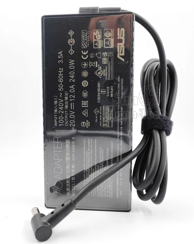 Original 240W 20V 12A Asus H7600ZW ProArt StudioBook 16 OLED Charger AC Adapter - Image 1 of 4