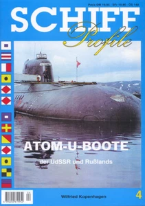Perfiles de barco 4 submarinos nucleares de la URSS y Rusia imágenes detalles técnicos - Imagen 1 de 5