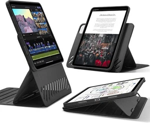 ESR iPad Pro 13 Zoll Hülle 2024 M4 Abnehmbare Magnet Cover 9 Ständer Winkel Schwarz - Bild 1 von 9