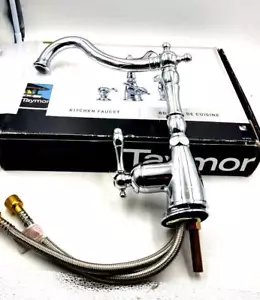 TAYMOR Küchenarmatur mit Seitenbrause, Chrom poliert, Seifenhalter 06- 8704 - Bild 1 von 4