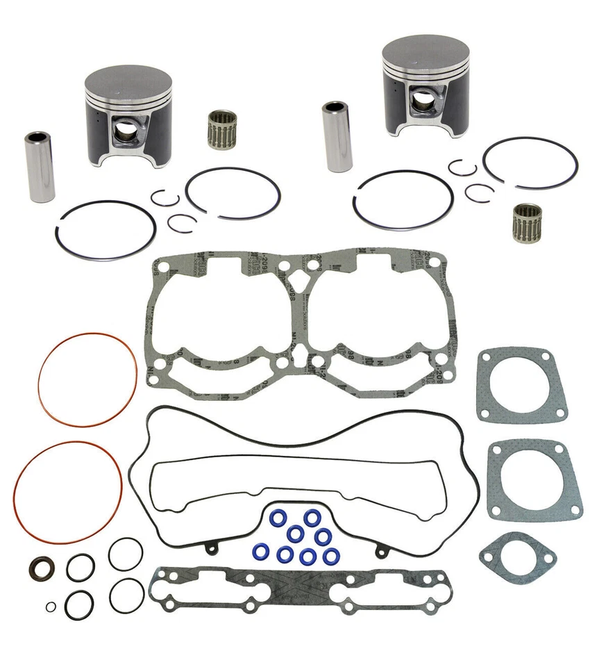 Kit de reconstrucción de extremo superior Ski-Doo Mach Z 1000 pistones juntas rodamientos 2005 2006 2007 Foto 1 de 4