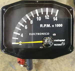 Motoplat Drehzahlmesser 14000 U/min Motorrad oder Kart 4-Takt Krober Style Drehzahlmesser - Bild 1 von 1