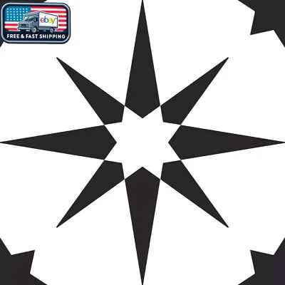 Floorpops FP2948 Altair Peel & Stick Floor Tile, Negro, 10 Cuadrado Tarifa 10 Azulejos b Foto 1 de 4