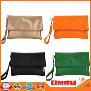 Fashion Women Envelope Clutch Bag Leather Ladies Handbag Purse Wallet Card Bags