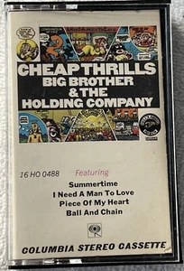 Big Brother & The Holding Company - Cheap Thrills Rare Paper Label Janis Joplin - Imagen 1 de 6