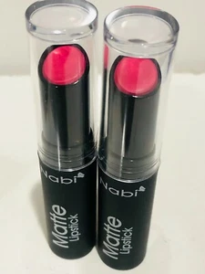NABI Matte Lipstick MLS22 PETITE PINK   2 PACK - Picture 1 of 1