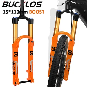 Horquillas de suspensión neumática 27,5/29 pulgadas Bike Boost 51 mm desplazamiento 180 mm para FOX 38 de fábrica - Imagen 1 de 12