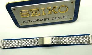 CORREA RELOJ UNIVERSAL MUJER SEIKO 15MM REPUESTO ACERO INOXIDABLE SWP009 - Imagen 1 de 5