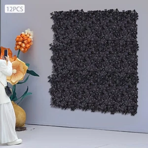 Flower Wall Panel Artificial Floral Backdrop Artificial 3D Flowers Wall Panels - Picture 1 of 12