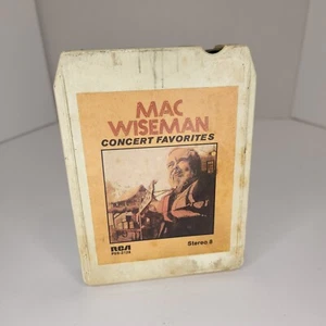 Mac Wiseman Concert Favorites 8-Track Cartridge - Bild 1 von 3