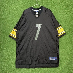 Reebok Jersey Pittsburgh Steelers Mens 4XL XXXXL Ben Roethlisberger #7 - Picture 1 of 10