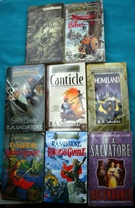 You Pick 2 R. A. Salvatore fantasy FORGOTTEN REALMS~CRIMSON SHADOW ~DEMON WARS - Picture 1 of 4