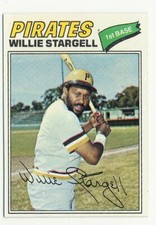 1977 TOPPS PITTSBURGH PIRATES WILLIE STARGELL #460 NM-MT HALL OF FAME
