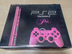 【Sin usar】Consola delgada Sony Playstation 2 PS2 rosa SCPH-77000 PK edición limitada - Imagen 1 de 7