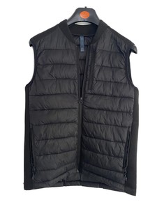 black gilet mens zara