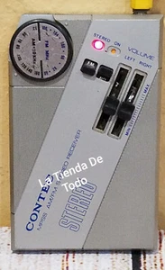 RECEPTOR DE RADIO PORTÁTIL AM/FM RARO DE COLECCIÓN PARA COLECCIONISTAS DE RADIO CONTEC LEER  - Imagen 1 de 9