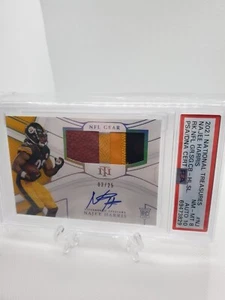 2021 Najee Harris National Treasures RPA /25 Pittsburgh Steelers On Card Auto - Picture 1 of 4